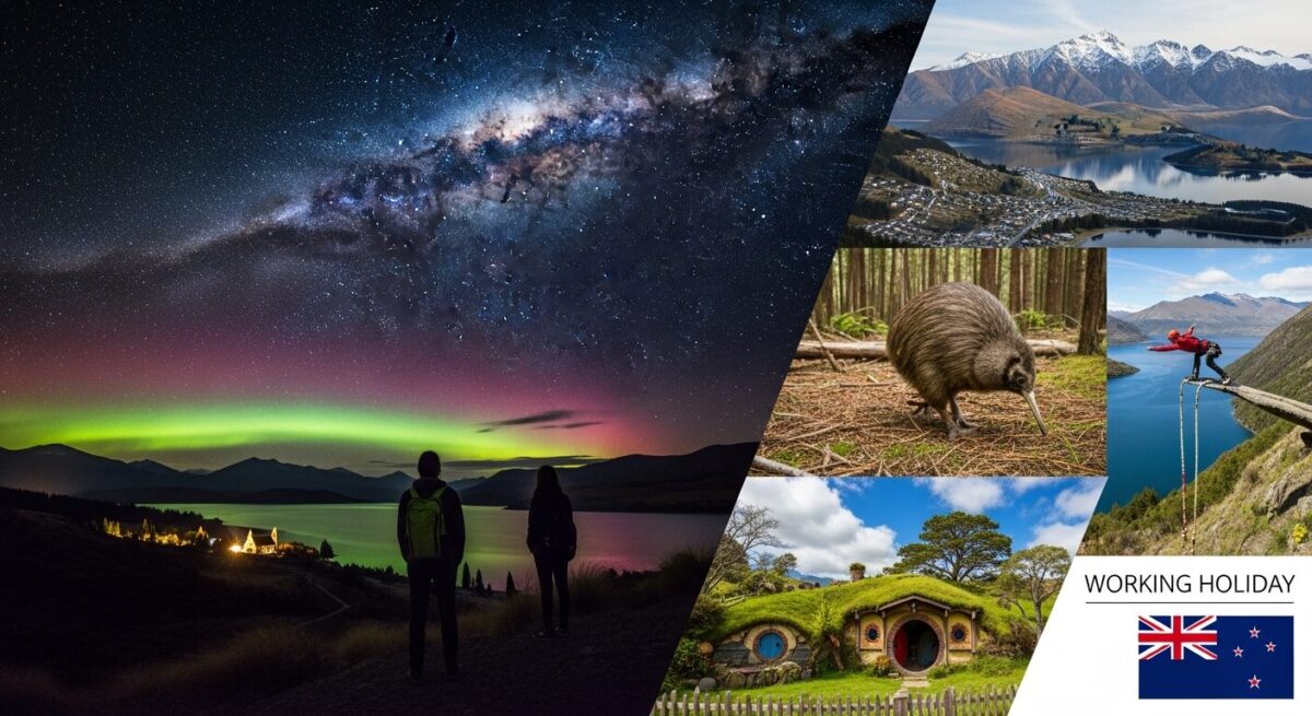 テカポ湖で撮影したニュージーランドの星空