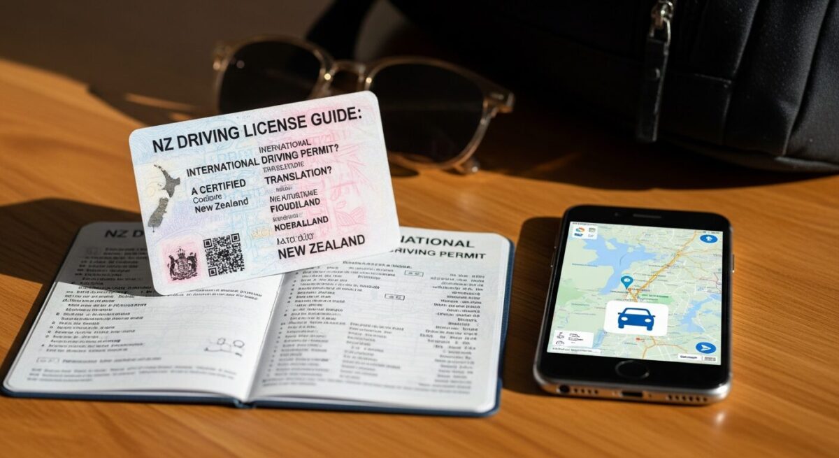 【2025年最新】NZ運転免許証ガイド:国際免許証?翻訳証明?ワーホリと旅行者の最適解を徹底解説のアイキャッチ画像