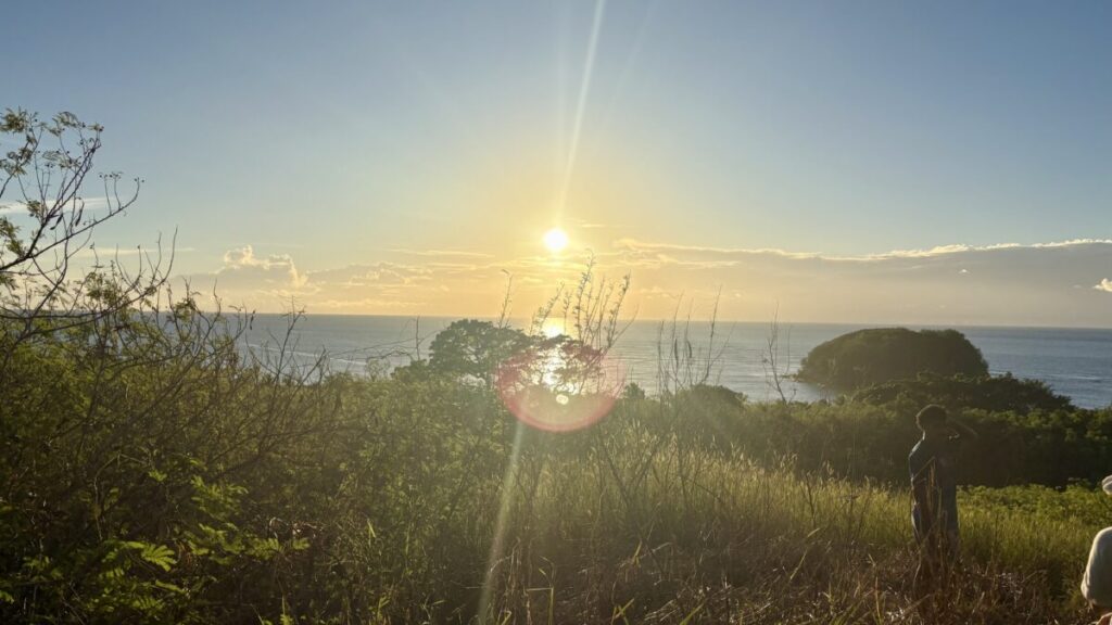 マイサンセットに沈む夕日