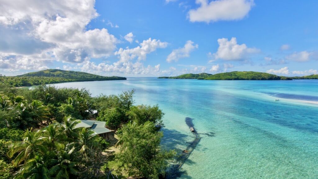 ロングビーチリゾートの空撮画像